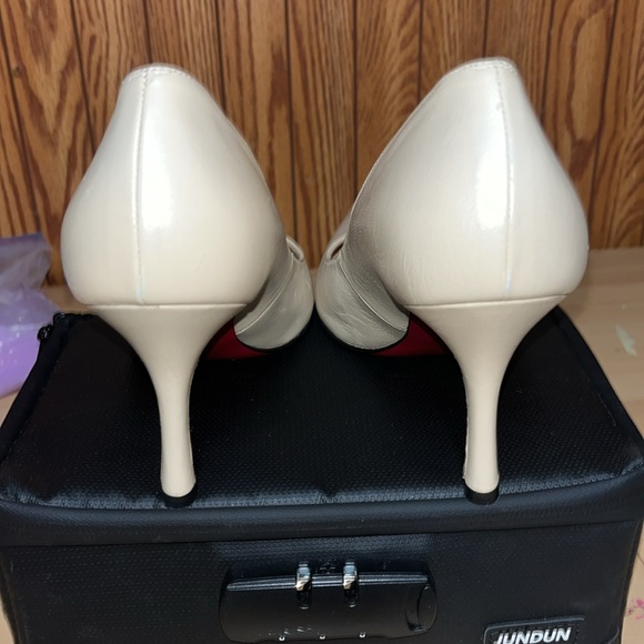 LUCIANO PADOVAN stiletto pointy toe heels (sz 38) - Picture 4 of 9